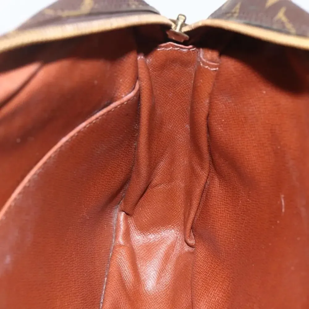 Louis Vuitton Monogram Compiegne 28 Clutch Bag Brown